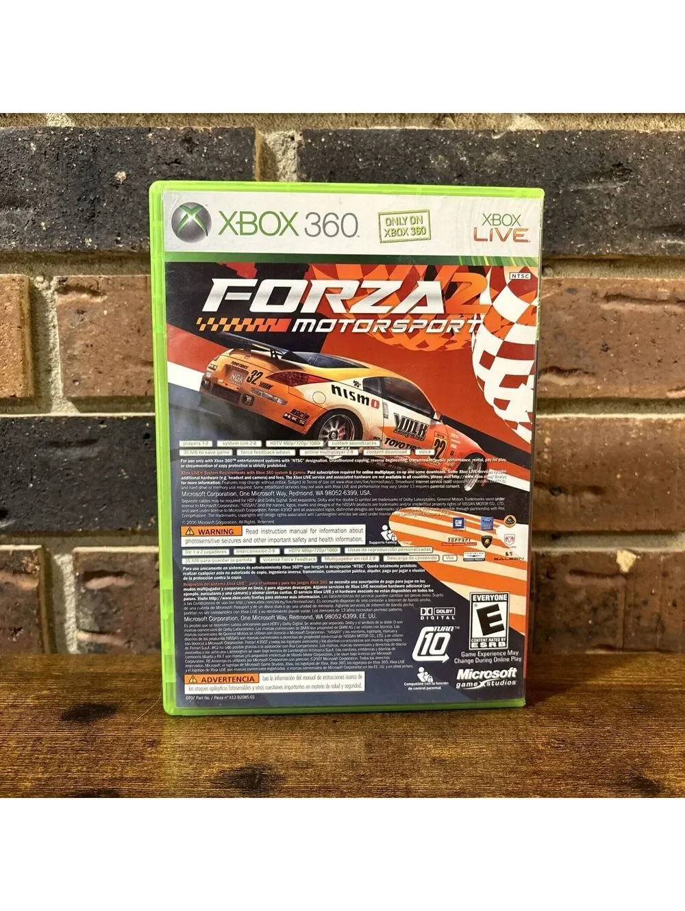 Marvel Ultimate Alliance/Forza Motorsport2 Xbox 360-Complete/E xcellent Conditio